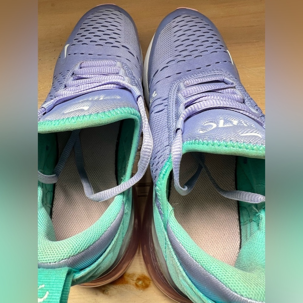 Nike Air Max 27C Purple Size 5.5Y women 7.5 - Picture 8 of 12